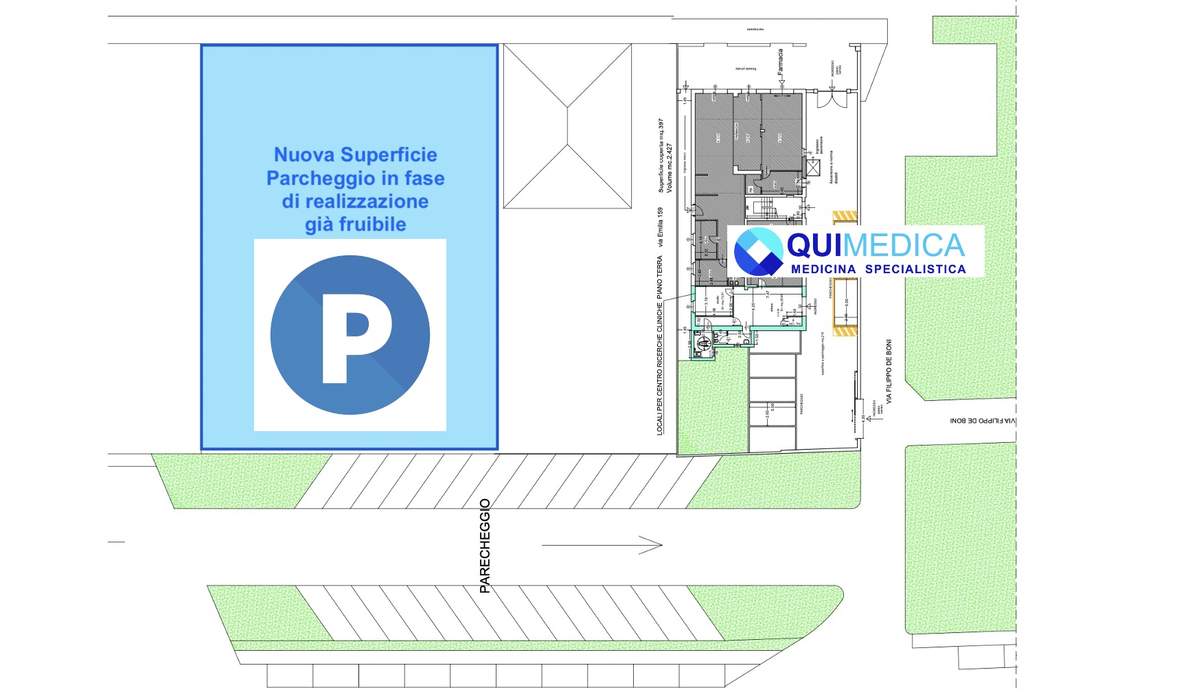 Parcheggi nelle vicinanze